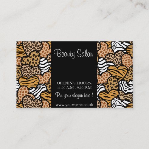 Wild Hearts Design Business Card