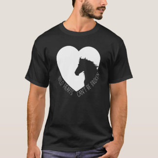 Wild Hearts Horse Horseback Riding T-Shirt