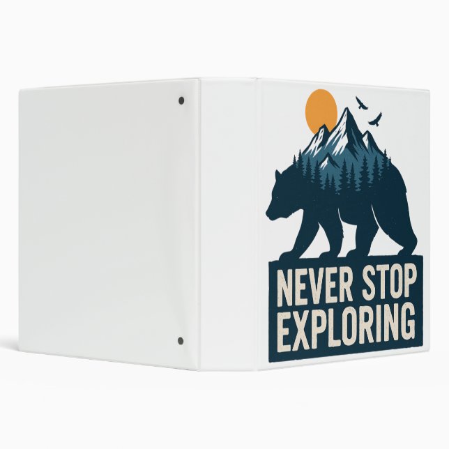 Wild Horizons 3 Ring Binder (Background)