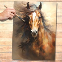Wild Horse 2 Decoupage Paper