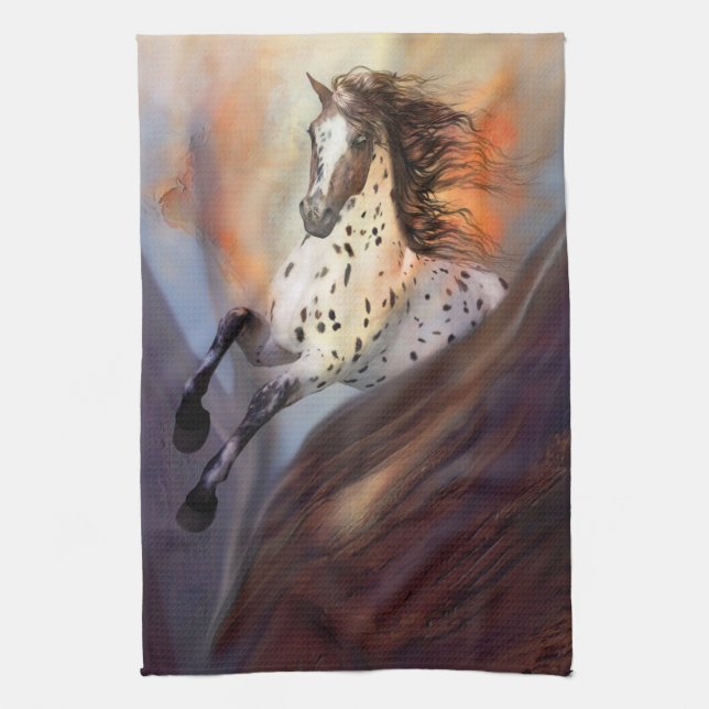 Wild Horse 2 Kitchen Towels (Vertical)