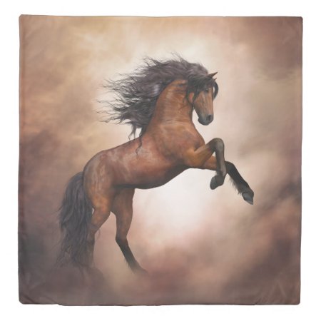 Wild Horse (2 Sides) Queen Duvet Cover