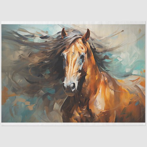Wild Horse 3 Decoupage Paper