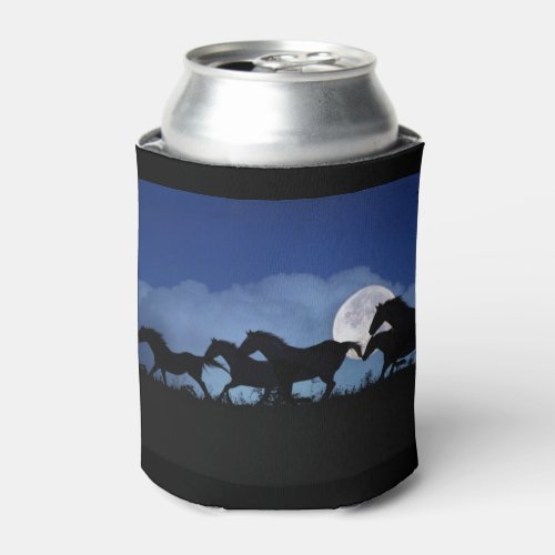 Wild Horse and Moon Cozy Cup Can Cooler