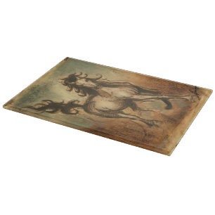 Wild Horse and Warm Colors Cutting Board