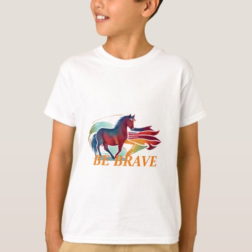 wild horse Boys T_Shirts