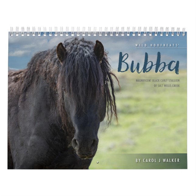 Wild Horse Bubba Calendar (Cover)