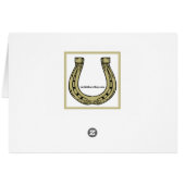 Wild Horse Card (Back Horizontal)