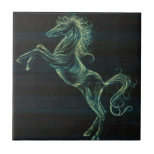 `Wild Horse' Ceramic Tile