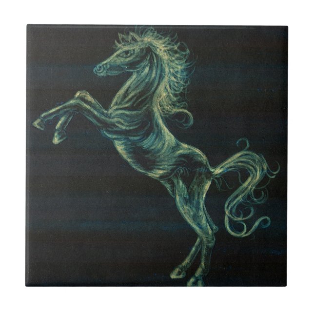 `Wild Horse' Ceramic Tile (Front)