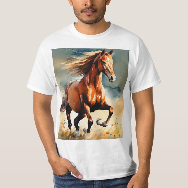 Wild Horse Collection Men T-shirt (Front)