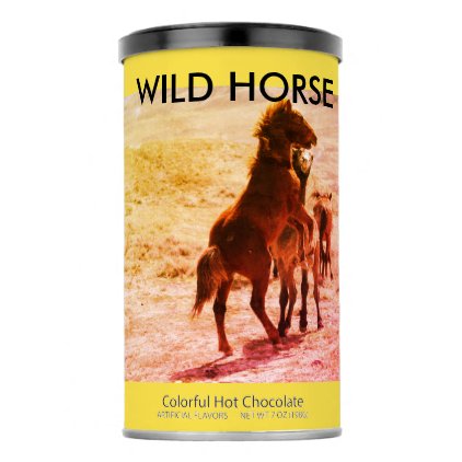 WILD HORSE COLORFUL CHOCOLATE COCOA MIX