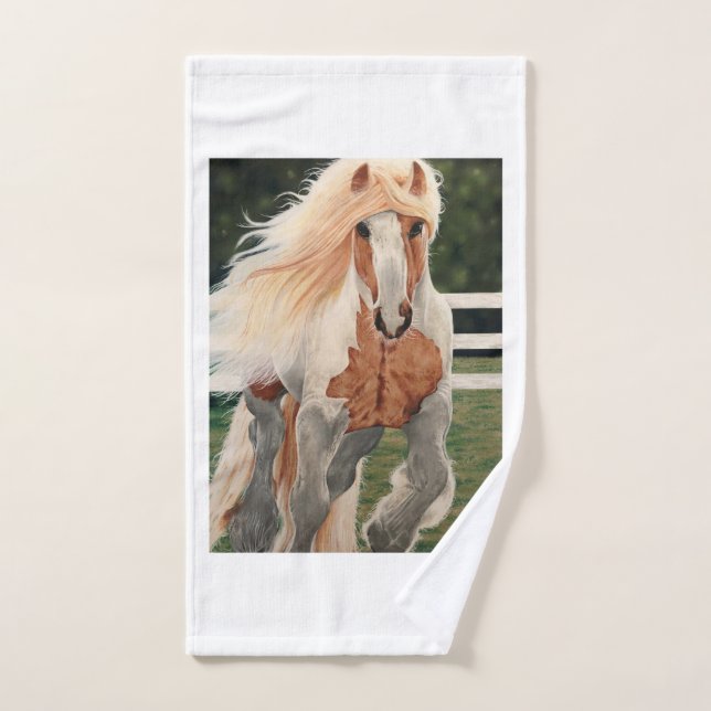 "Wild Horse" Designer Towel (Hand Towel)