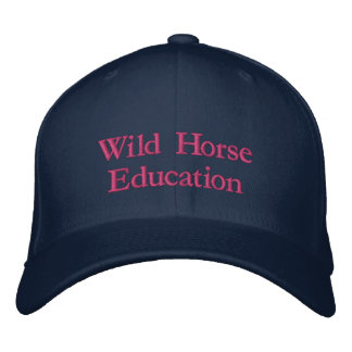 Wild Horse Education Embroidered Baseball Cap
