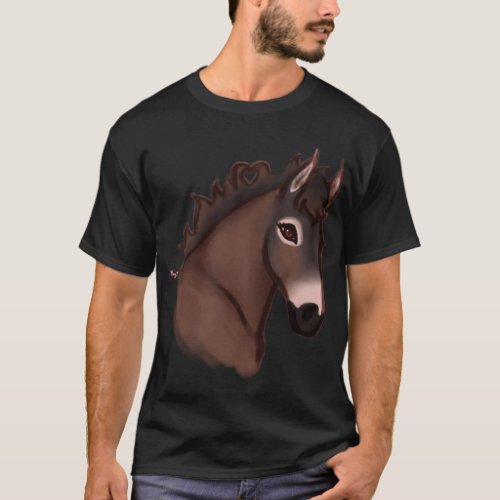 Wild horse foal   T_Shirt