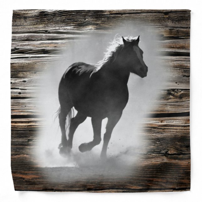 Wild Horse Galloping Bandana (Front)