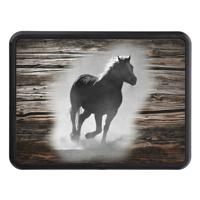 Wild Horse Galloping Hitch Cover (Front)