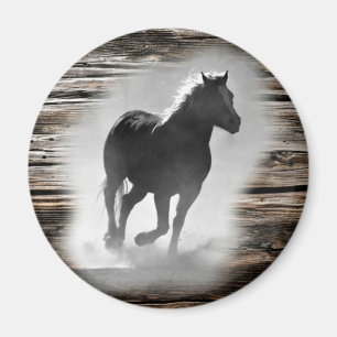 Wild Horse Galloping Magnet
