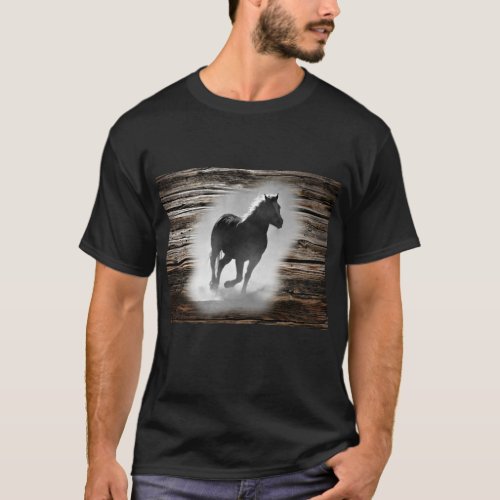 Wild Horse Galloping T_Shirt