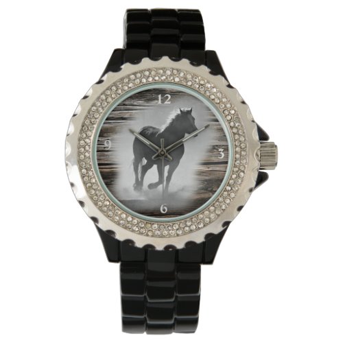 Wild Horse Galloping Watch