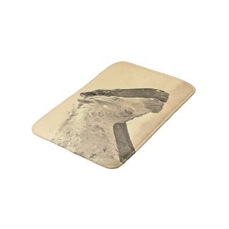 Wild horse memories bath mat
