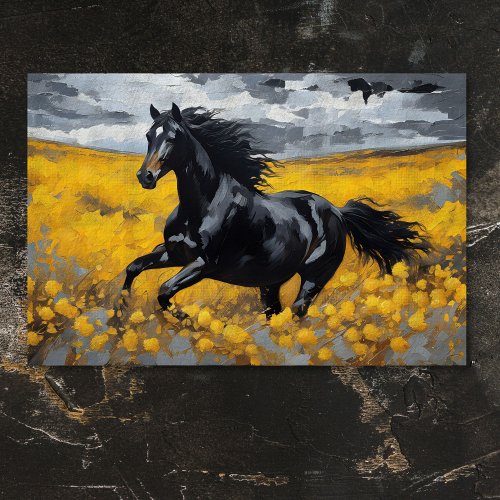 Wild Horse Mustang Rustic Decoupage Tissue Paper