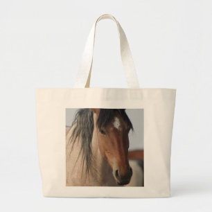 WILD HORSE OF UTAH JUMBO TOTE BAG
