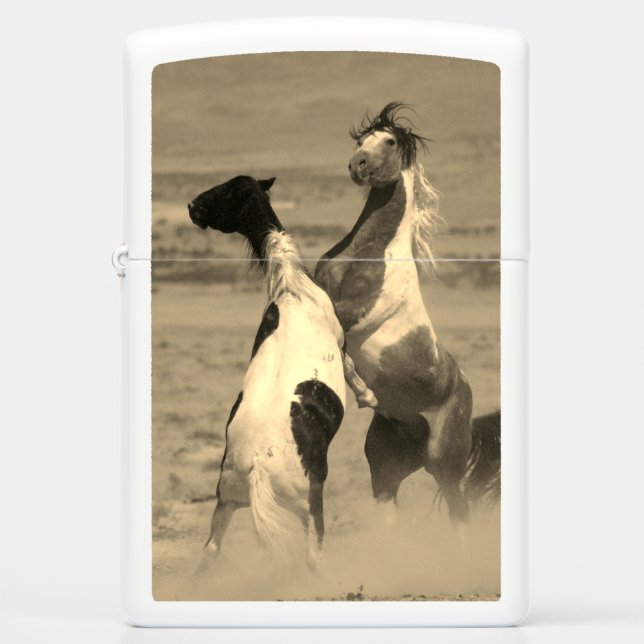 WILD HORSE OF UTAH ZIPPO LIGHTER (Front)