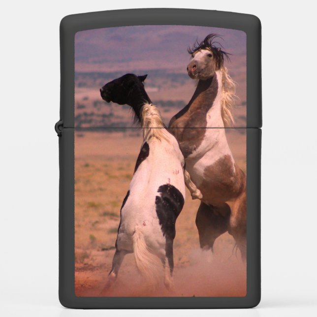 WILD HORSE OF UTAH ZIPPO LIGHTER (Front)