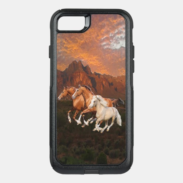 Wild horse otterbox iPhone case (Back)