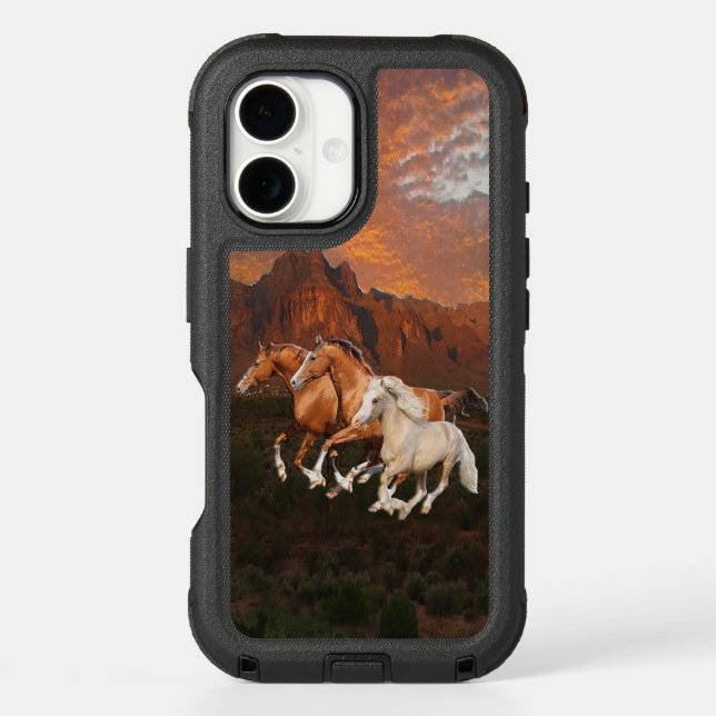 Wild horse otterbox iPhone case (Back)