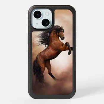 Wild Horse Iphone 15 Case by FantasyCases at Zazzle