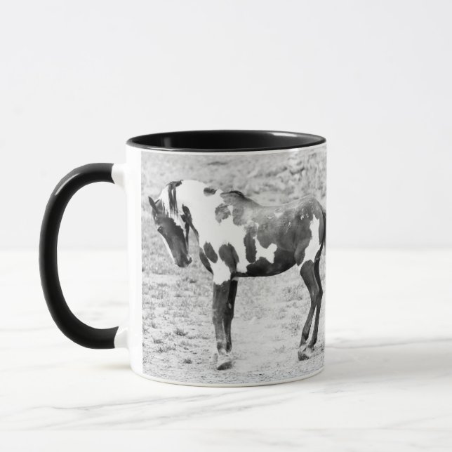 Wild Horse Picasso Coffee Tea Mug  (Left)