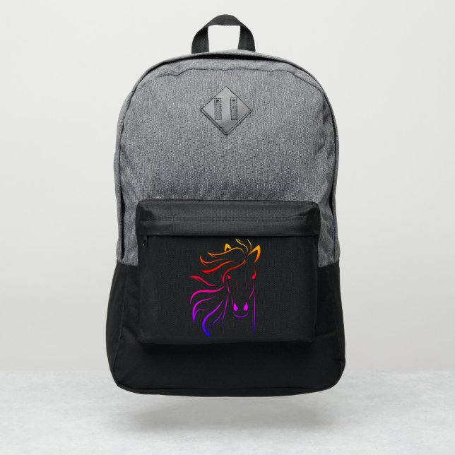 Wild Horse  Port Authority® Backpack (Front)