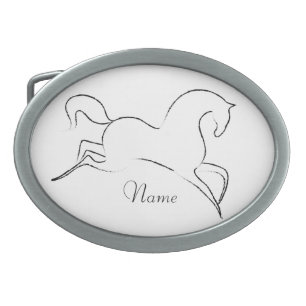Wild Horse Thunder_Cove Belt Buckle