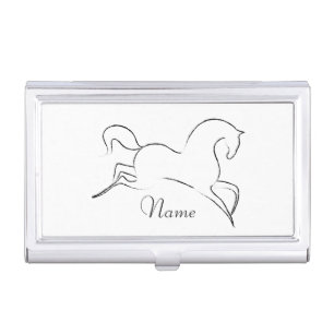 Wild Horse Thunder_Cove Business Card Case