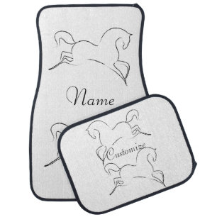 Wild Horse Thunder_Cove Car Floor Mat