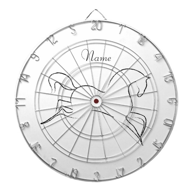 Wild Horse Thunder_Cove  Dart Board (Front)