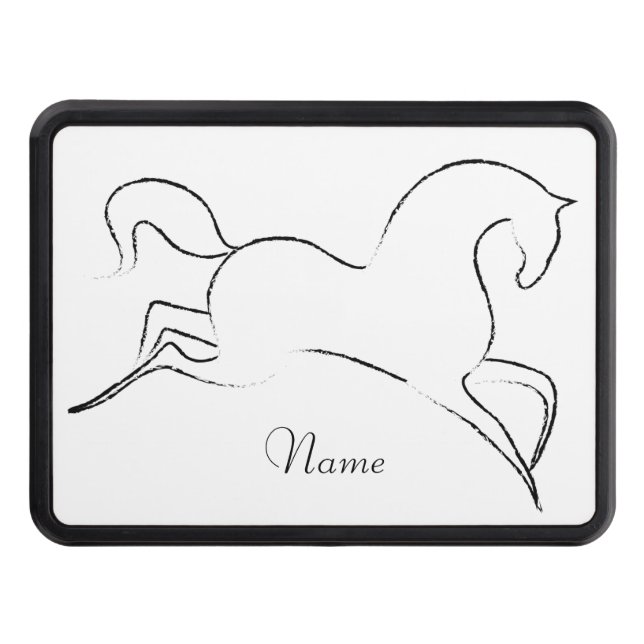 Wild Horse Thunder_Cove  Hitch Cover (Front)