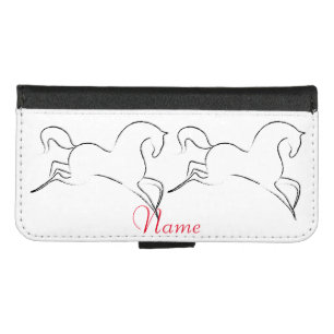 Wild Horse Thunder_Cove iPhone 8/7 Wallet Case