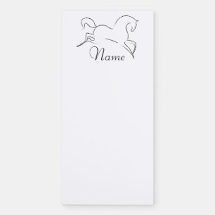 Wild Horse Thunder_Cove Magnetic Notepad