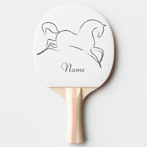 Wild Horse Thunder_Cove  Ping Pong Paddle