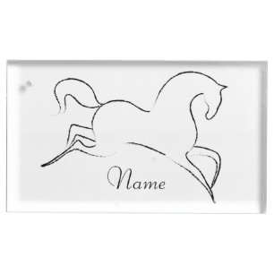 Wild Horse Thunder_Cove Place Card Holder