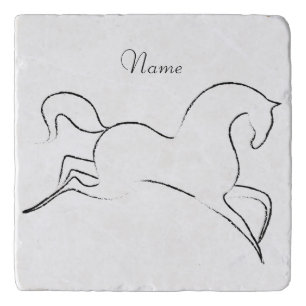 Wild Horse Thunder_Cove Trivet