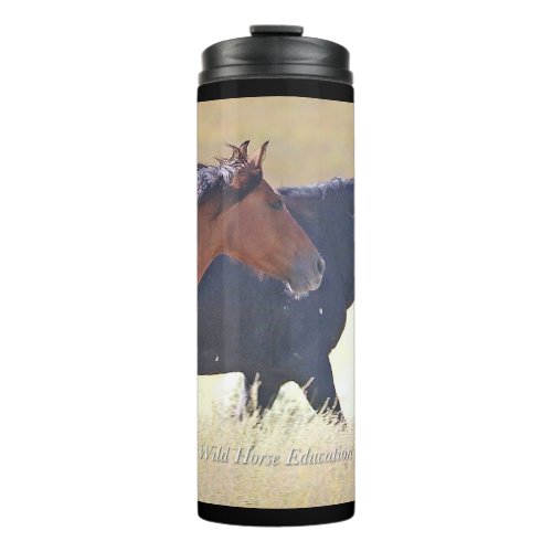 Wild horse thunder thermal mug