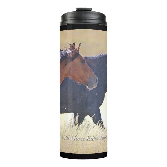 Wild horse thunder thermal mug (Front)
