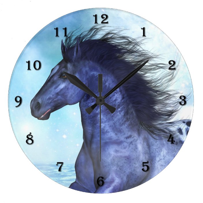 Wild Horse Wall Clock
