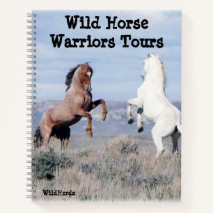 Wild Horse Warriors for Sand Wash Basin Notebook