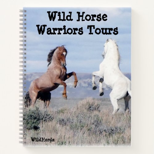 Wild Horse Warriors for Sand Wash Basin Notebook