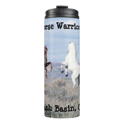 Wild Horse Warriors Tours of Sand Wash Basin Thermal Tumbler